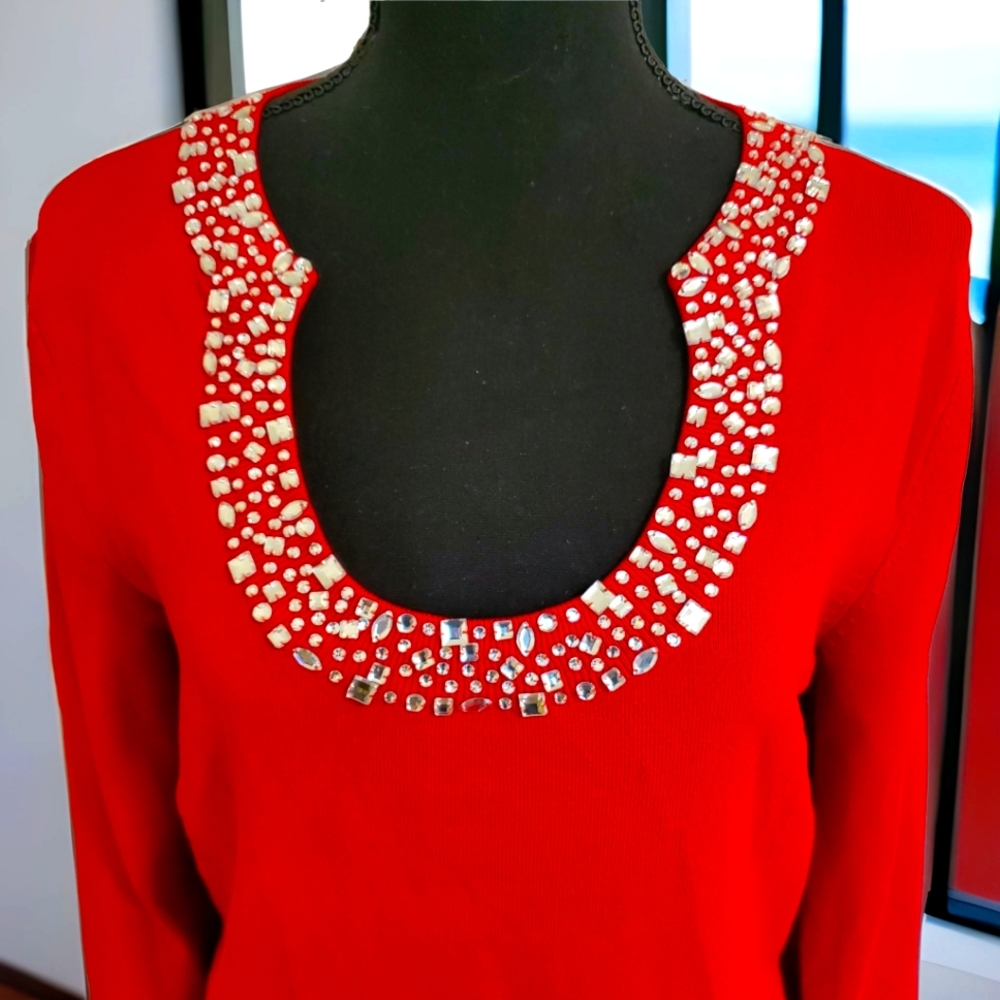 Cable & Gauge Embroidered Blouse